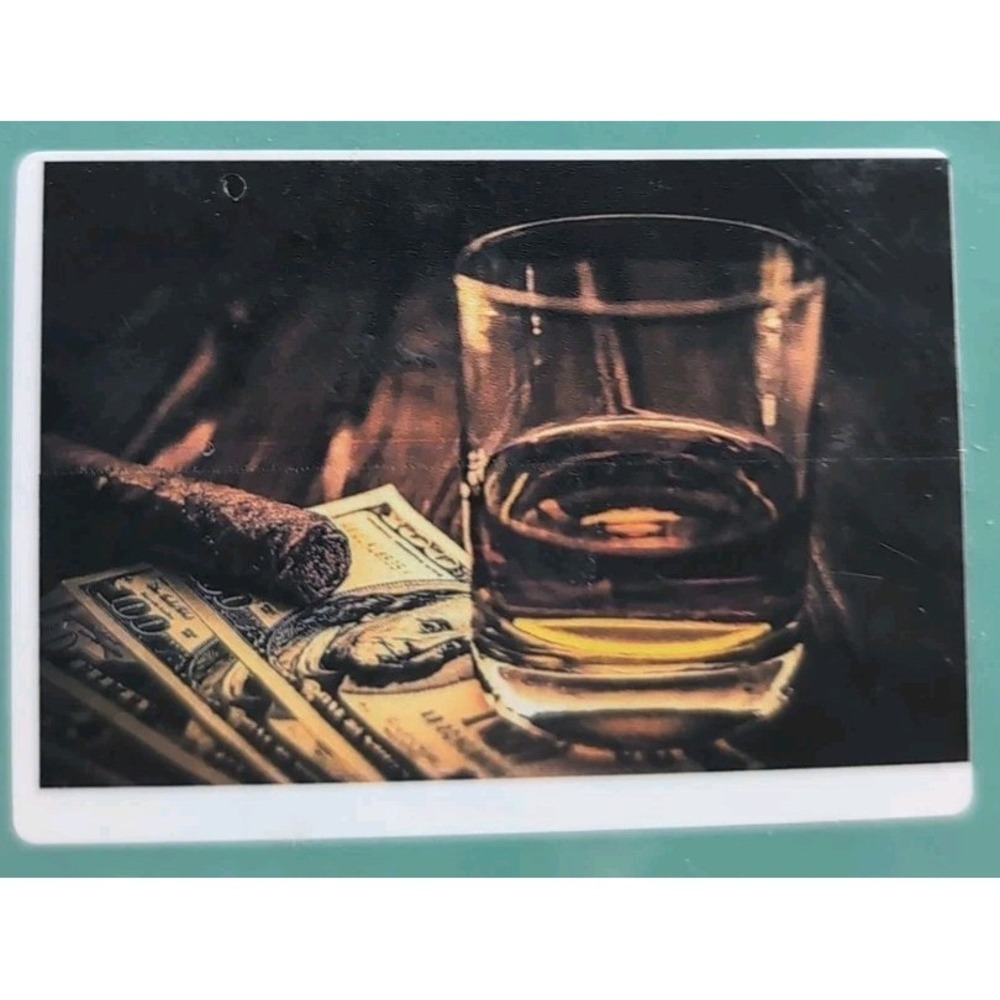 1000 piece jigsaw puzzles Cigar Brandy 100 Dollar Bills‎